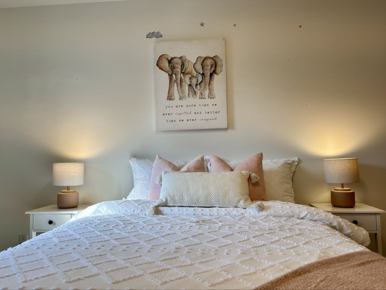 Chambre d'enfant après le home staging